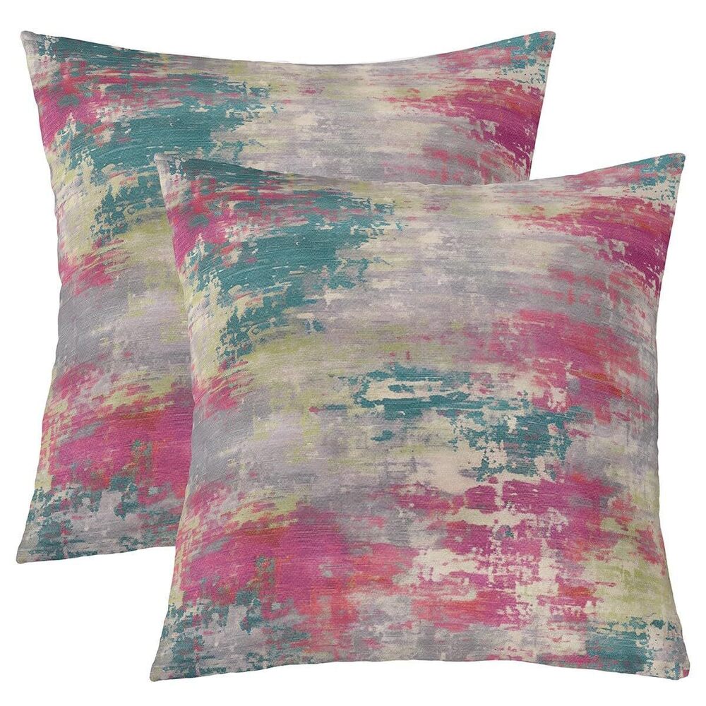 7061 Modern Abstract Pillow Covers,Ombre Watercolor Throw Pillow Covers